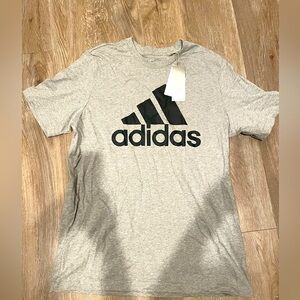 Men’s Adidas Dri-Fit-Like Grey T-shirt Size Large